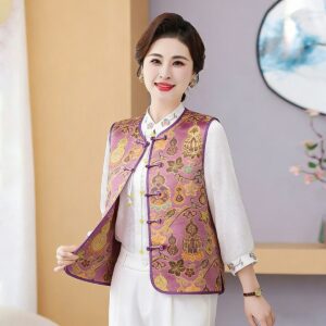New Chinese national style waistcoat